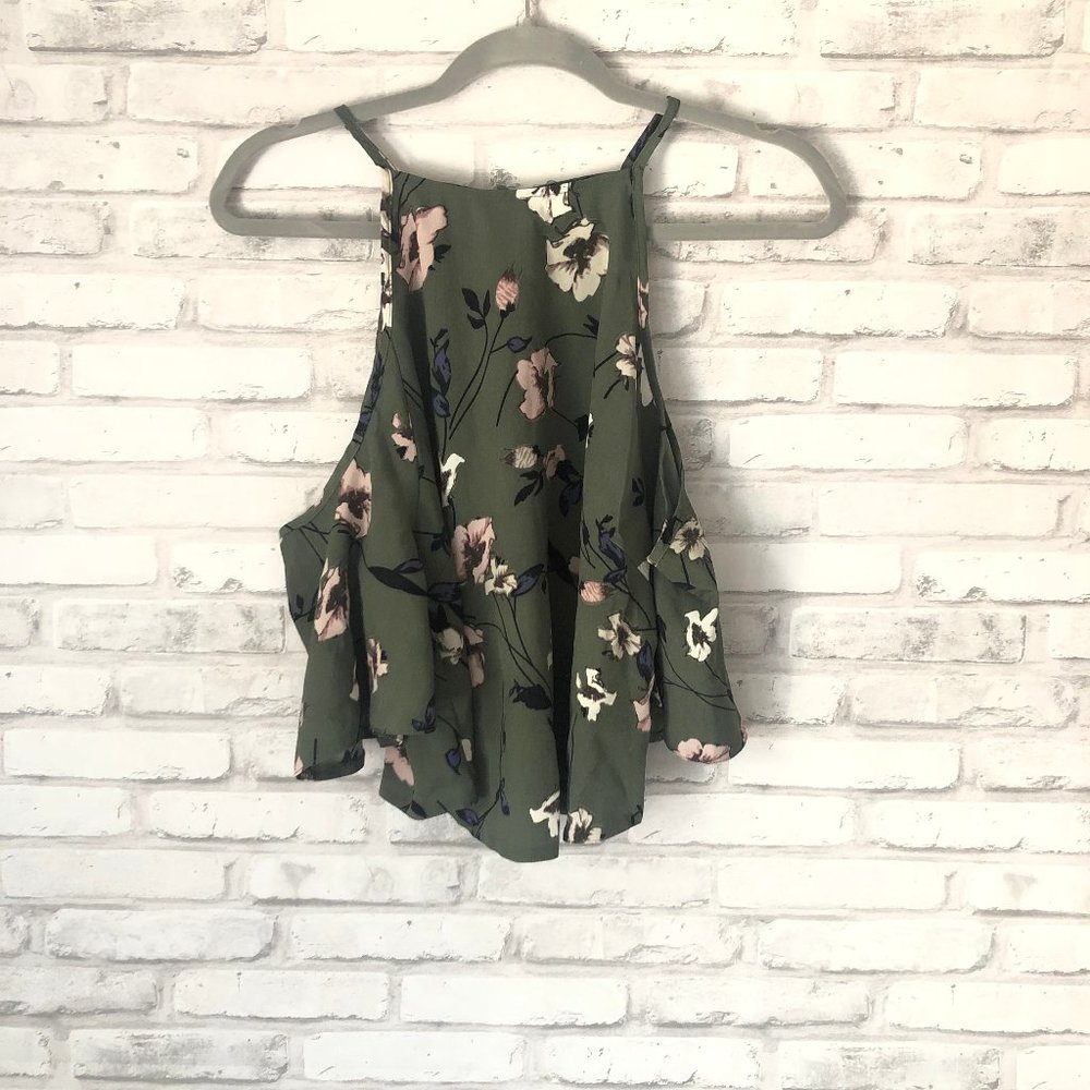 NWT Bishop & Young Ana Cold Shoulder Top